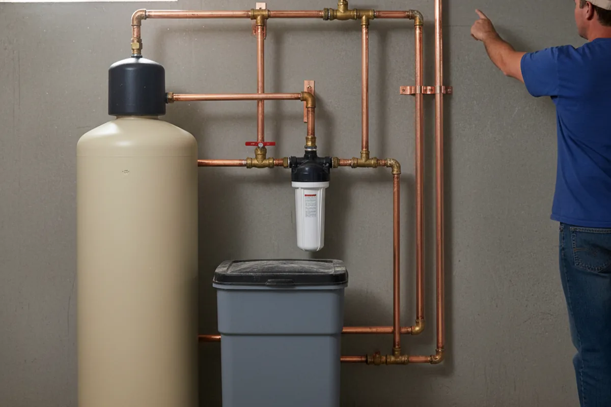 Whole-house water treatment system installed in Orland Park